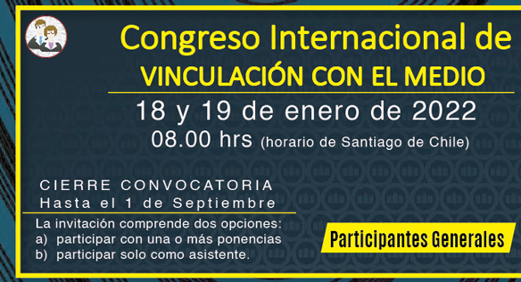 Congreso Internacional de Vinculación con el Medio 2022 (Registro participantes)